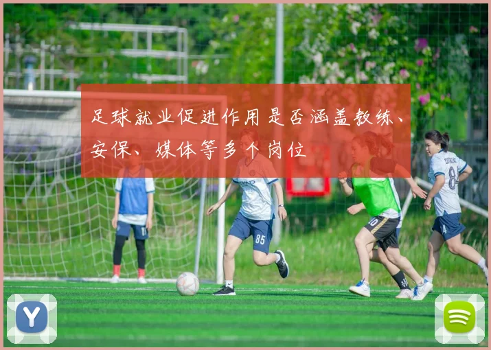 足球就业促进作用是否涵盖教练、安保、媒体等多个岗位